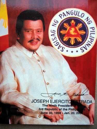 What I've Learned: Joseph Ejercito Estrada .